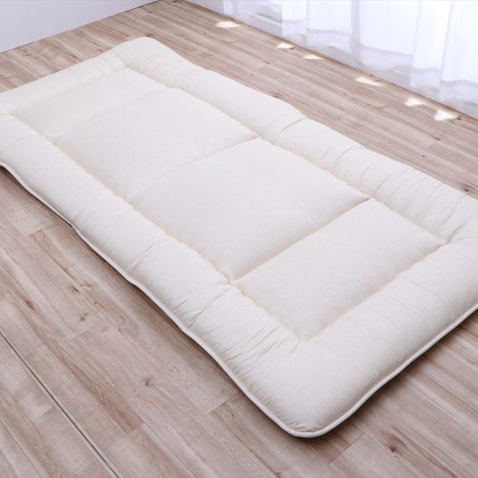 洗える 敷布団 日本製 イリス シングル セミダブル ダブルサイズ 【メーカー直送商品】