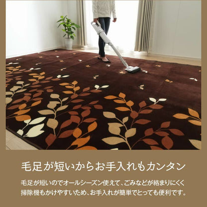 ラグ 長方形 洗える 撥水 大きい コンパクト たためる なめらか 約235×330cm ホットカーペット対応 【メーカー直送商品】☆