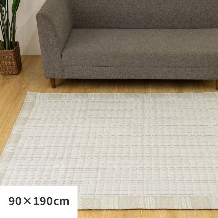 カーペット 約90×190cm DX北欧柄  [メーカー直送品]