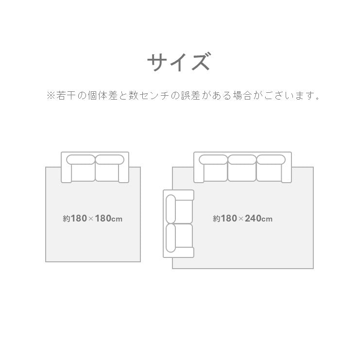 敷物 ラグ（ボンディングラグ） レグルス BE【メーカー直送商品】