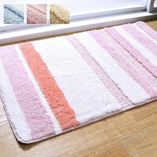 バスマット 吸水性抜群 ふんわり おしゃれ 約45×60cm 【メーカー直送商品】☆