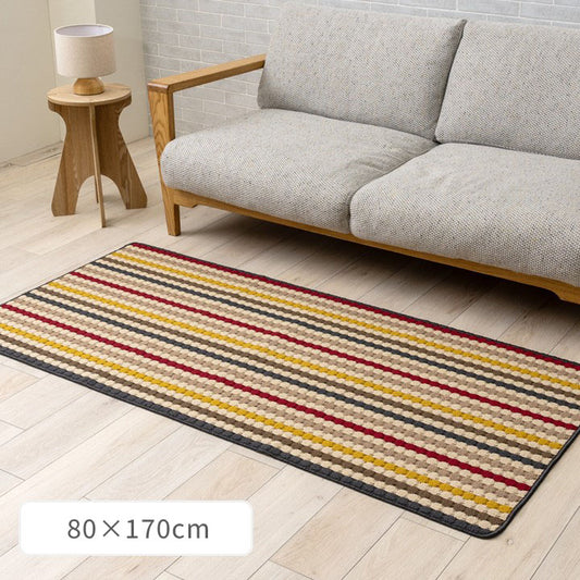 バスマット キッチンマット カーペット『ペルセ』 約80×170cm 【メーカー直送商品】