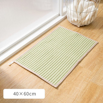 吸水パイルのバスマット 足裏が喜ぶ 約40×60cm 【メーカー直送商品】