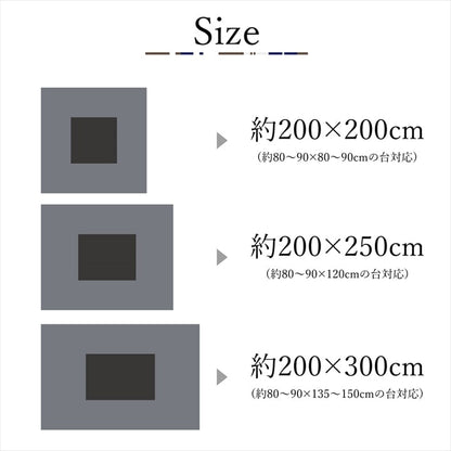 こたつ薄掛 TWワッフル 200×300cm【メーカー直送商品】