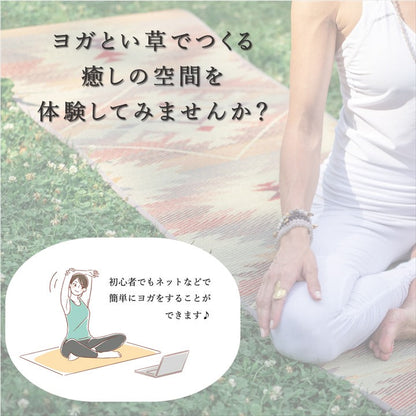 ヨガマット 国産い草『プラウド』約60×180cm【メーカー直送商品】