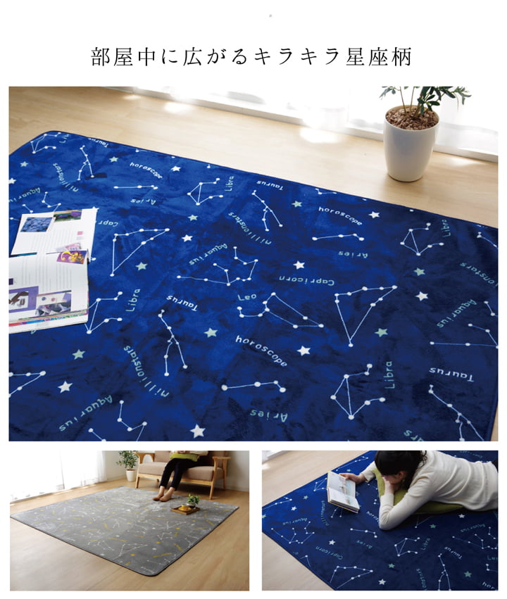 抗菌・防臭 ウォッシャブル フランネル ホットカーペットカバー 『WSミリオン RUG」約185×185cm 【メーカー直送商品】☆