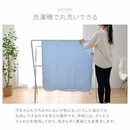 冷感寝具セット S～D 接触冷感 敷パッド キルトケット 枕パッド【メーカー直送商品】