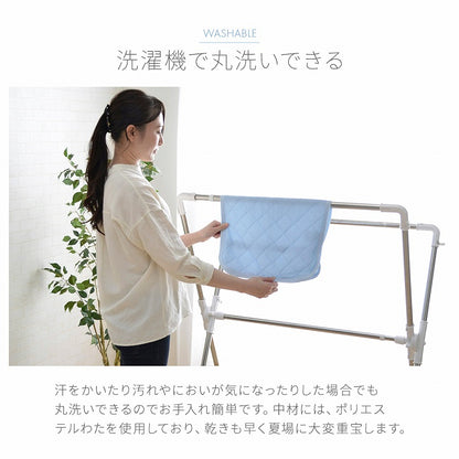冷感枕パッド 43×63cm 接触冷感 ゴム付き ピローパッド【メーカー直送商品】