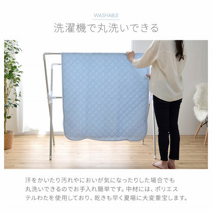 冷感敷パッド 接触冷感 S～D リバーシブル 圧冷敷Pレノ 冷感敷きパッド【メーカー直送商品】