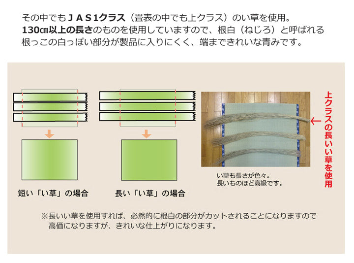 純国産 減農薬栽培 い草 上敷き カーペット 糸引織 『西陣』 団地間4.5畳(約255×255cm） 熊本県八代産イ草使用 【メーカー直送商品】☆