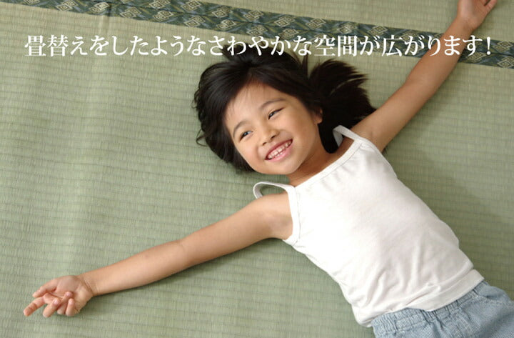 純国産 減農薬栽培 い草 上敷き カーペット 糸引織 『西陣』 本間10畳(約477×382cm） 熊本県八代産イ草使用 【メーカー直送商品】☆