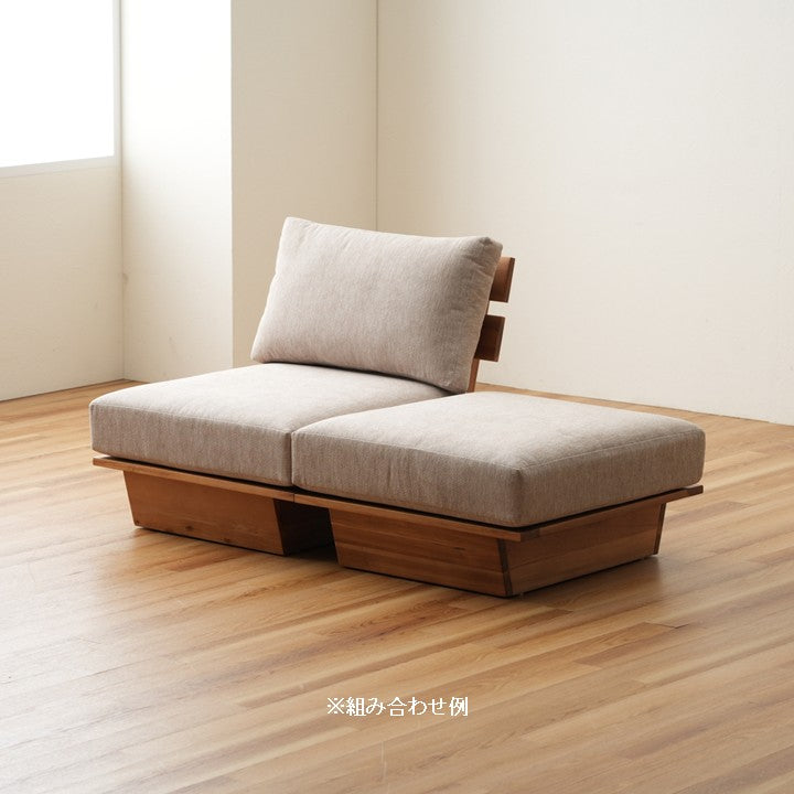 ソファ（木材） ファブリック レグレス ＧＹ 59×62cm【メーカー直送商品】