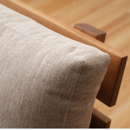 ソファ（木材） ファブリック レグレス ＧＹ 59×62cm【メーカー直送商品】