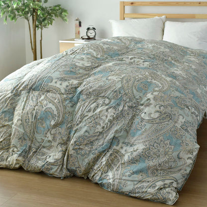 【長身向けロングサイズ】羽毛布団 フランス産ホワイトダウン90%