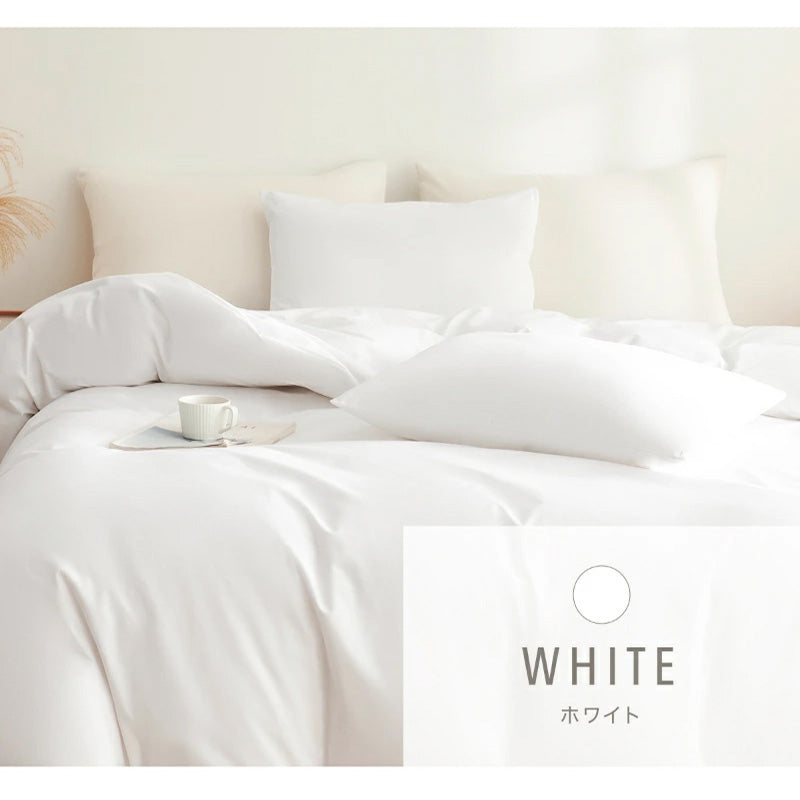 枕カバー 43×63cm 綿100% 43 63 コットン 洗濯機OK 洗える ファスナー式 吸水 春 夏 秋 冬 ホワイト ベージュ グレー [M便 1/2] 21351  [メーカー直送]