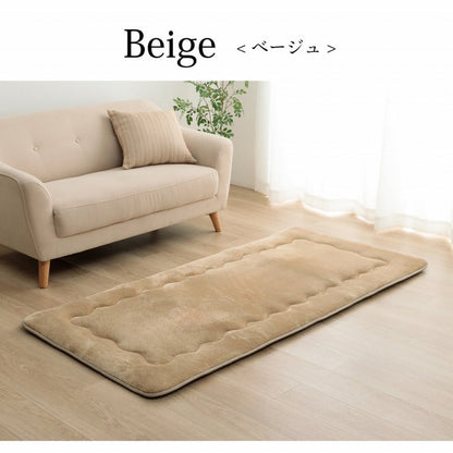 ラグ 撥水 厚手 あったか仕様6層タイプ 約90×190cm【メーカー直送商品】
