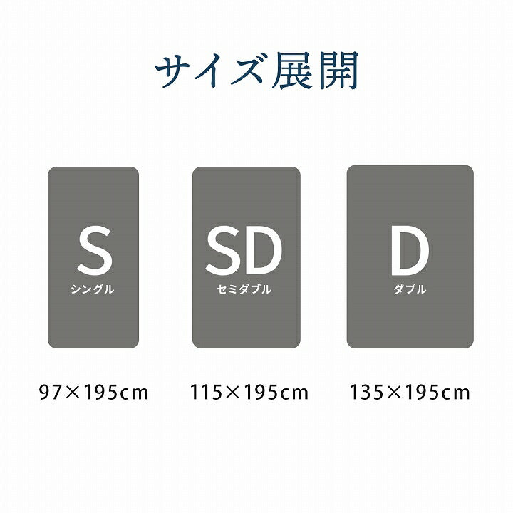 マットレス シングル 三つ折り 高反発 プロファイルウレタン 硬め 折りたたみ 寝具 グレー 約97×195×12cm