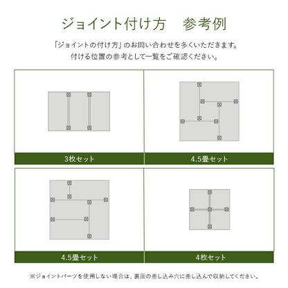 置き畳 半畳 国産 い草 和室 2枚組【メーカー直送商品】