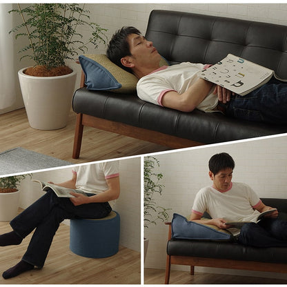 い草 くつろぐ ごろ寝 寄りかかり クッション さらさら 消臭 シンプル 約60×50×20cm 【メーカー直送商品】☆
