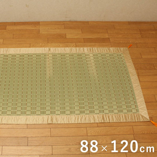 純国産 掛川織 い草御前ござ『古代』約88×120cm【メーカー直送商品】