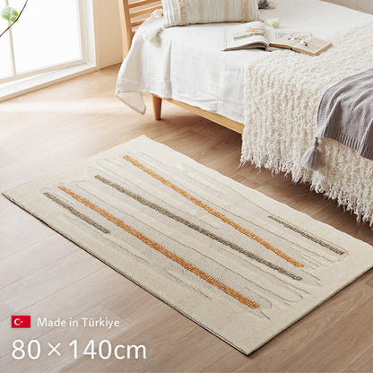 ウィルトンカーペット 長方形 北欧柄 約80×140cm【メーカー直送商品】