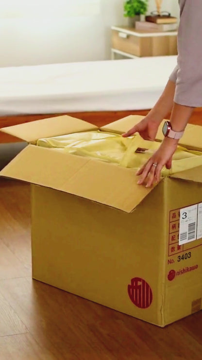 羽毛布団 西川 シングルサイズ ホワイトダウン85% 日本製 高品質 150×210cm