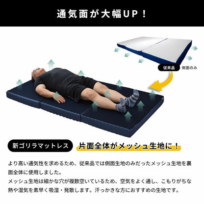 究極に硬いマットレス 日本製 ロマンス小杉 ゴリラマットレス 超硬質
