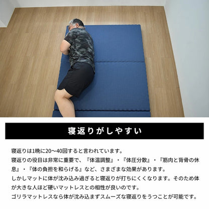 究極に硬いマットレス 日本製 ロマンス小杉 ゴリラマットレス 超硬質