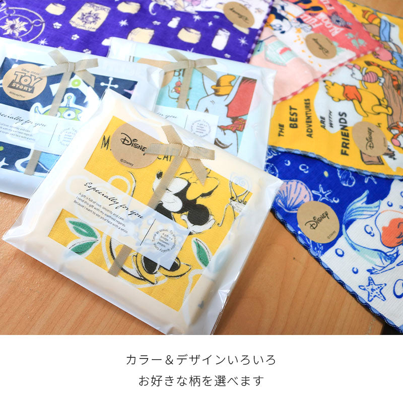 今治うまれのハンカチ ディスニー Disney +imaハンカチ プチギフト ハンカチタオル 日本製 タオルギフト かわいい おしゃれ 綿100％ プリンセス ミッキー ミニー 内祝い お返し 御挨拶 贈り物 母の日 父の日 クリスマス 卒業 転職 ホワイトデー 引越し 景品
