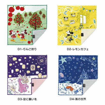 今治うまれのハンカチ ディスニー Disney +imaハンカチ プチギフト ハンカチタオル 日本製 タオルギフト かわいい おしゃれ 綿100％ プリンセス ミッキー ミニー 内祝い お返し 御挨拶 贈り物 母の日 父の日 クリスマス 卒業 転職 ホワイトデー 引越し 景品